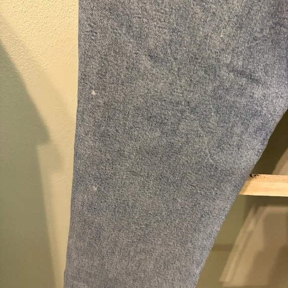 J. Crew Essential Straight Women's Jeans Light Size 30 Frayed Hem High Rise - Picture 8 of 11